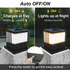 Solar Garden Light Outdoor Patio Fence Gate Street Lamp Waterproof Solar Post Light for Porch Stairs Lawn Courtyard Garden decor - Image 3
