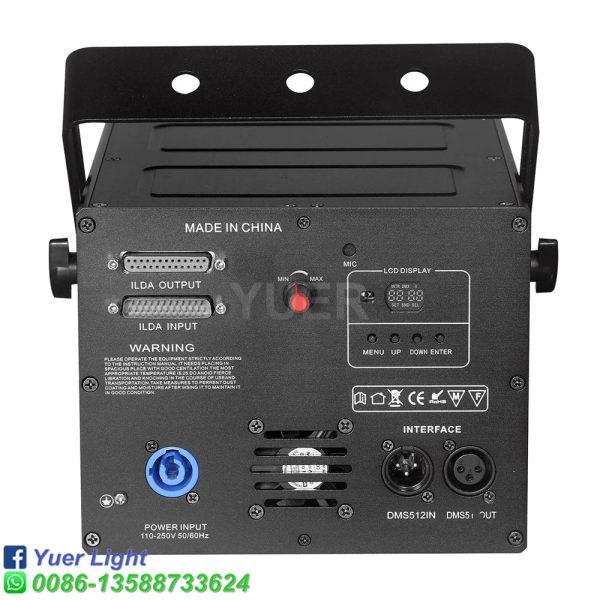 Stage 3D Animation Scanner 1W 2W 3W 4W With ILDA  DJ Laser Light DMX Beam Projector Bar Club Disco Christmas Party Wedding Show - Image 3